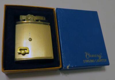 VINTAGE CANARY SINGING LIGHTER IN BOX | eBay