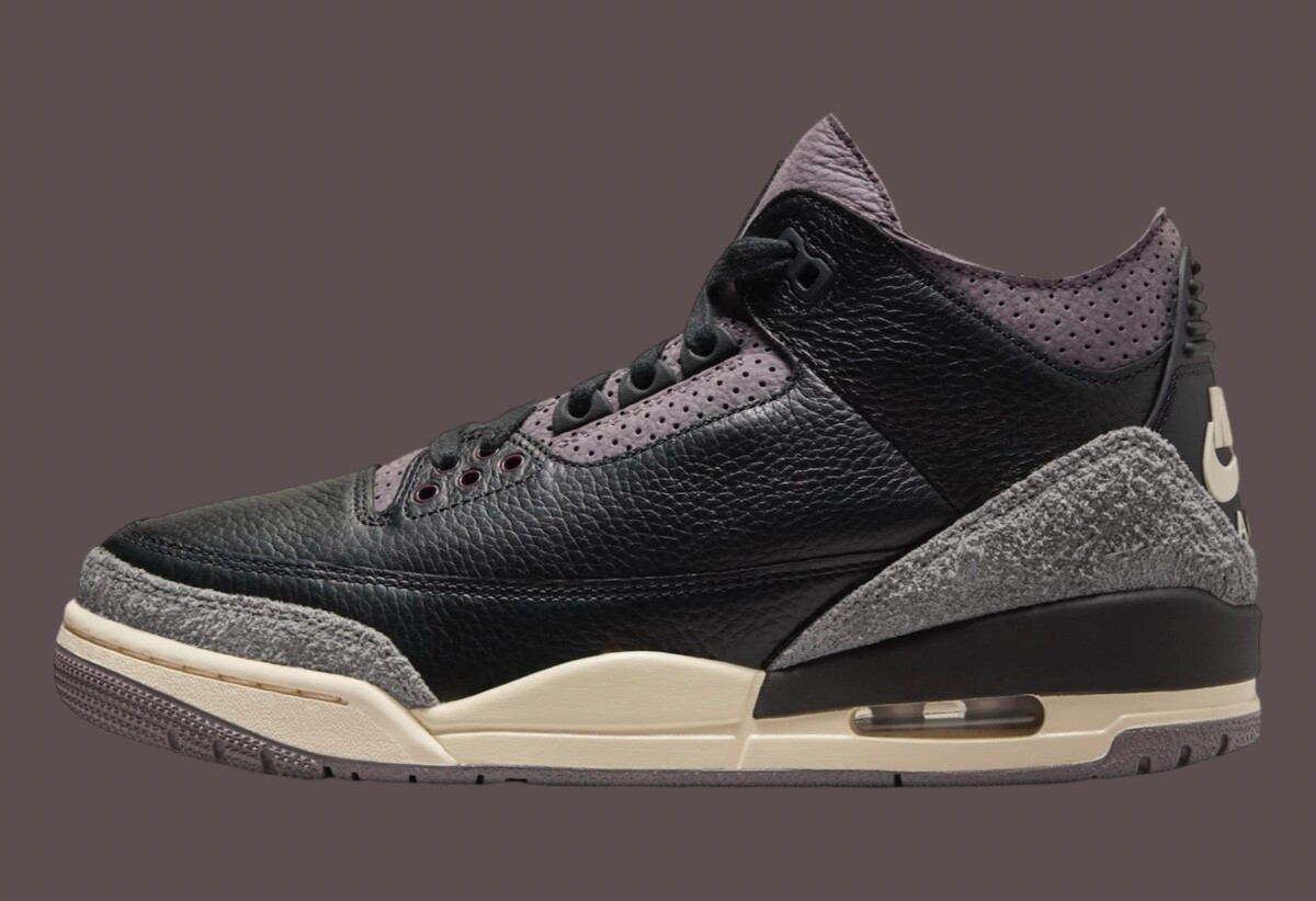 Pre-owned Nike Women's Air Jordan 3 Og A Ma Maniere Fz4811-001 Shoes In Black