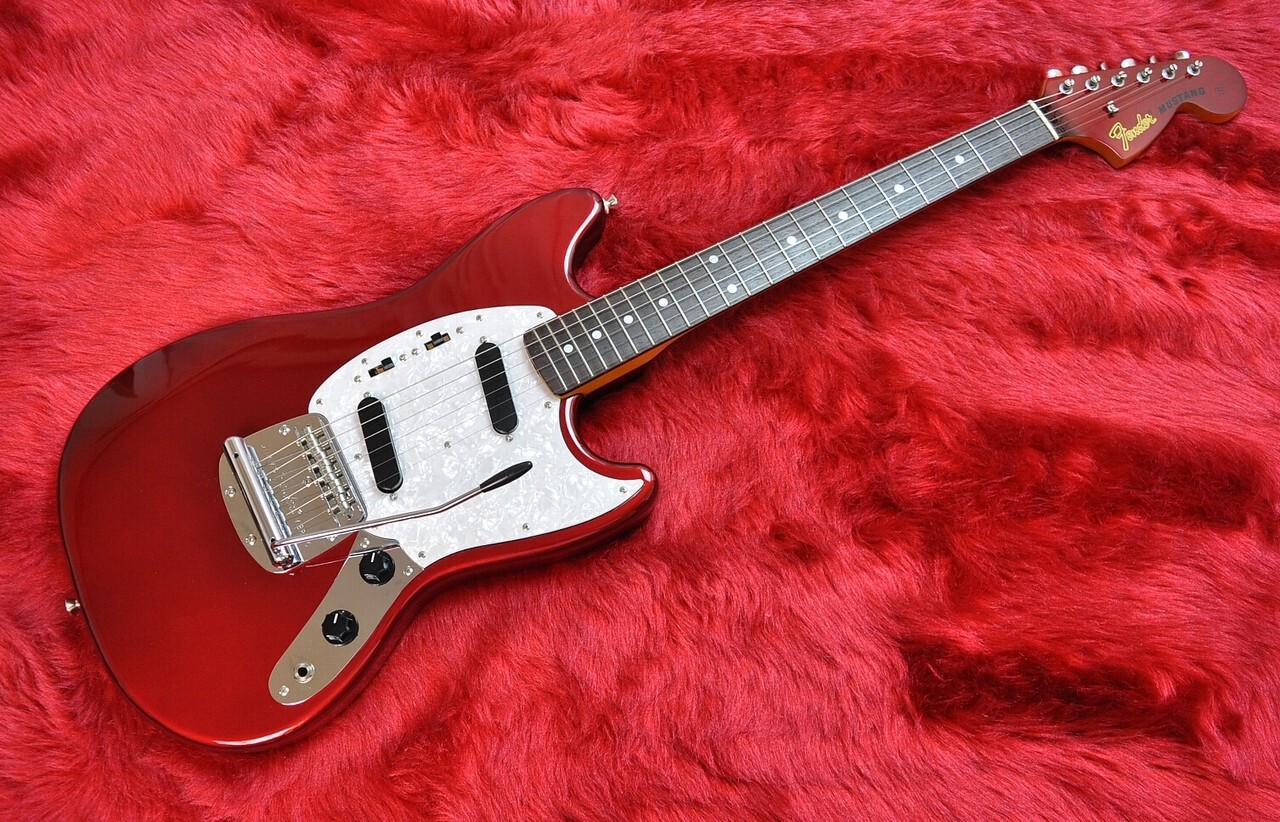 Fender Japan Mustang MG69/MH Old Candy Apple Red Electric