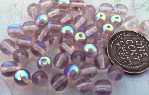 113 Cts Earth Mined 3 Strand Purple Amethyst Faceted Beads