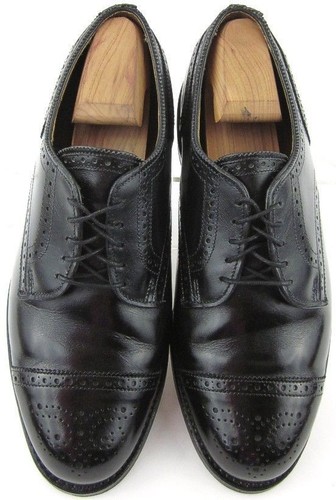 ✨96年製✨Allen Edmonds アレンエドモンズ Sanford 9 アニリンカーフ仕様の【Allen Edmonds】SEMIBROGUE『sanford』