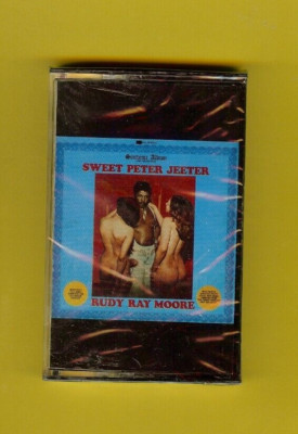 The RUDY RAY MOORE Album - SWEET PETER JEETER - (PA) CASSETTE TAPE -NEW -SEALED