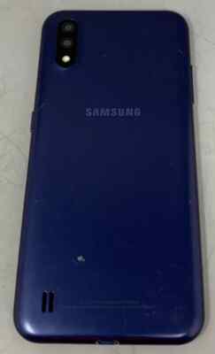 Samsung Galaxy A01 SM-A015M Blue 32GB Unlocked Android-C/Screen Burns/S2