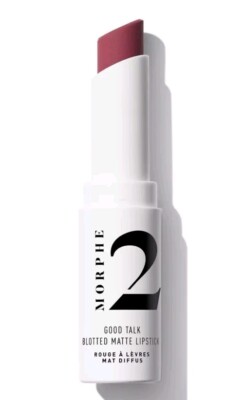 MORPHE 2- Good Talk Blotted Matte Lipstick -''Rebel Red'' - Full Size - New In Box