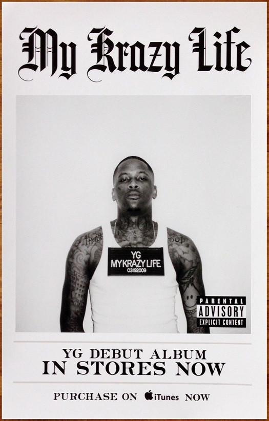 シールド】YG / My Krazy Life Amazon.com: My Krazy Life