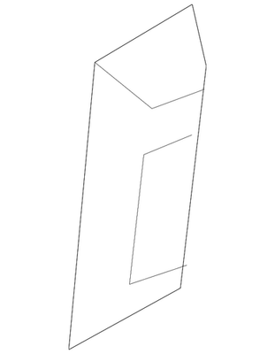 Genuine Mitsubishi Rear Pillar Plate 5314A438