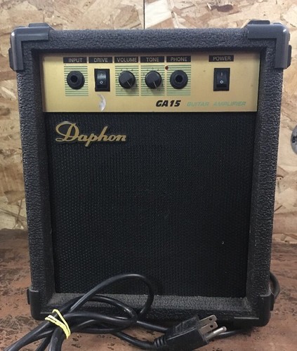 Vintage Daphon GA-15 Guitar Amplifier For Parts or Repair