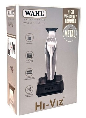 Wahl Hi-Viz Professional Akku Konturen Trimmer 3023702 silber