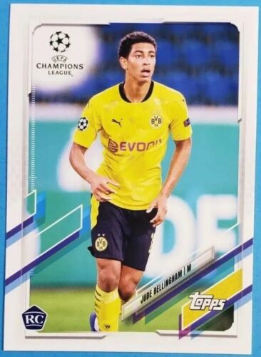 ?JUDE BELLINGHAM?ROOKIE CARD?2021 Topps?UEFA Champions League?JAPAN Edition. rookie card picture