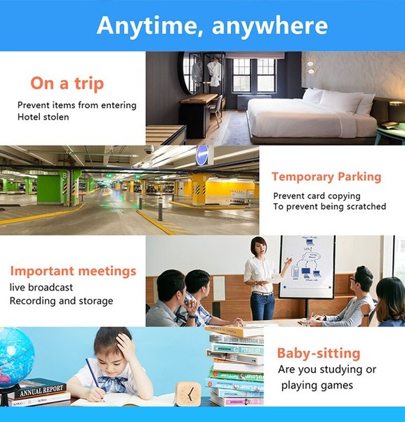 WiFi Wireless 4K Mini Camera Recorder Pinhole DIY HD Screw IP DVR Nanny Cam CCTV - Image 9