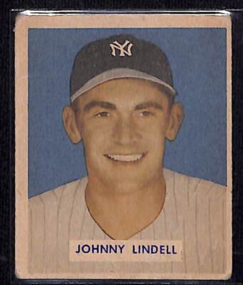 1949 Bowman #197 Johnny Lindell EX - Sharp Card!