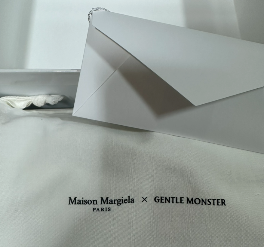 Pre-owned Maison Margiela Gentle Monster X  Mm108 Black Black Mm108-01 Authentic Code