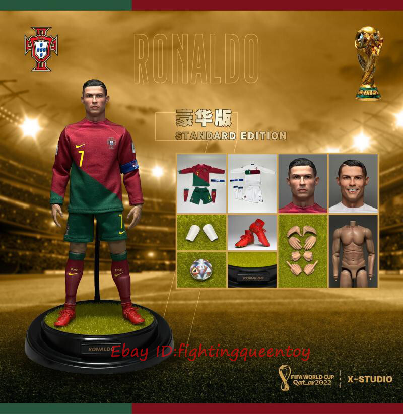 X-Studio CR7D C Ronaldo Deluxe Ver. 1/6 Scale Male Action