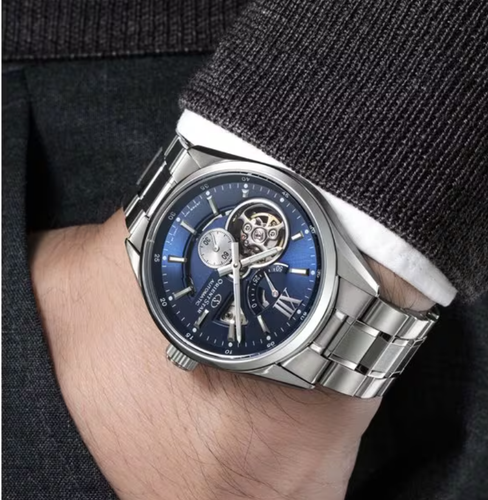 Pre-owned Orient Star Rk-av0004l Contemporary Collection Modern Skeleton Japan Import