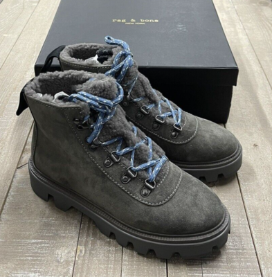 Rag and bone shearling deals boots
