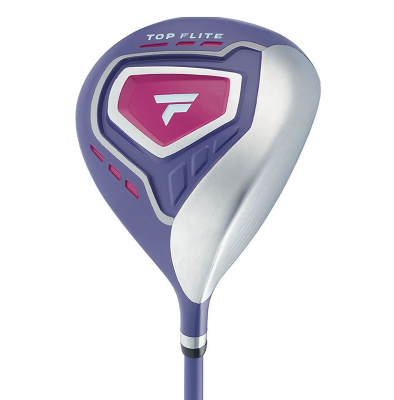 Top Flite 2022 Junior Girls 9-Piece Complete Golf Club Set- Kids Ages 9-12 Years