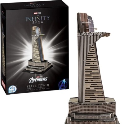 4D Cityscape 3D Puzzle Marvel - Stark Tower (67 Pieces)  51024