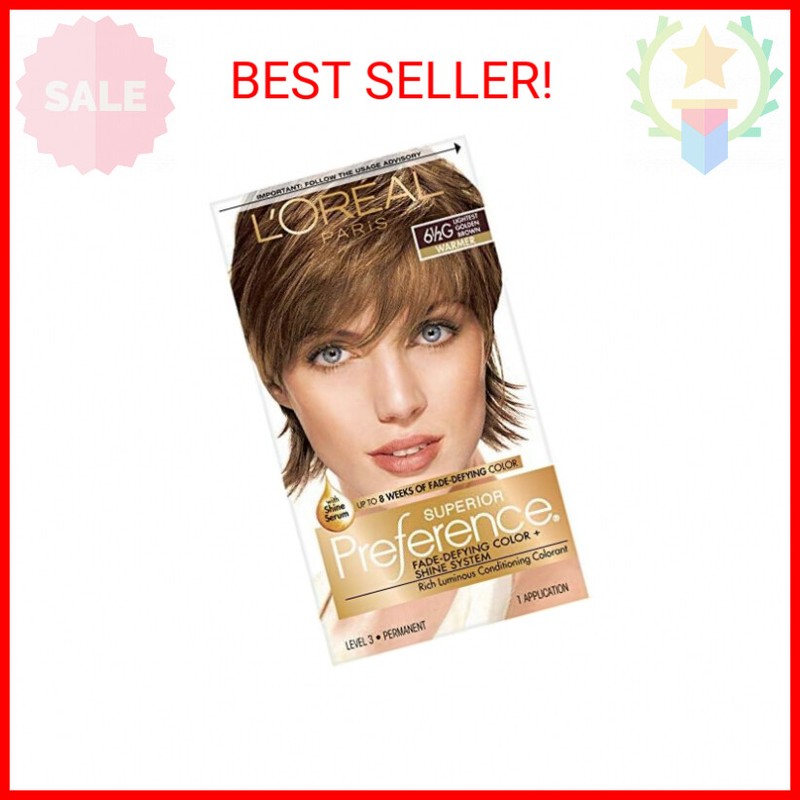 L'Oreal Paris Superior Preference Fade-Defying +Shine 6.5G Lightest Golden Brown