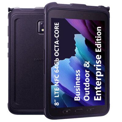 SAMSUNG Galaxy Tab Active 3 SM-T575 8'' LTE NFC 64Gb GPS IP68 TOP Zustand & MwSt