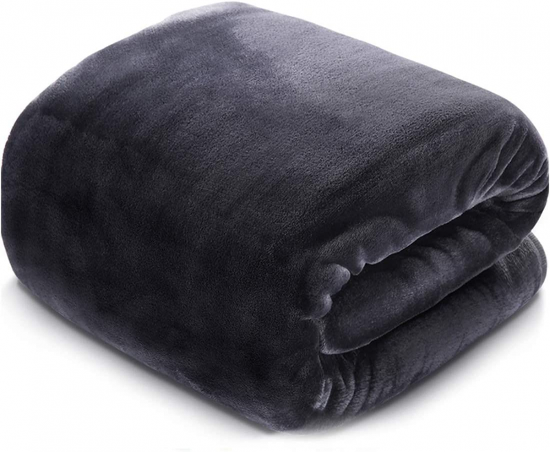 Fleece Blanket King Size Fuzzy Soft Plush (90
