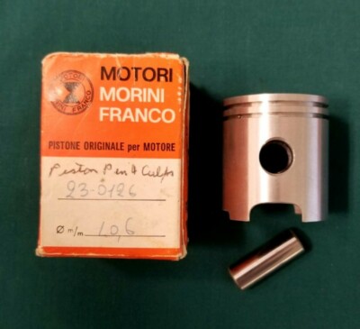 NOS Motori Morini Franco Piston & Piston Pin  # 23-0126