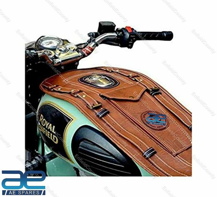 For Royal Enfield Classic Bullet 350 500 Scratch Proof Tank Cover Tan Color 