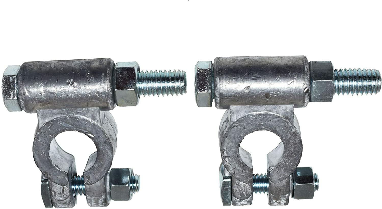 Military Style Top Post Battery Terminal 1 Set Positive and Negative