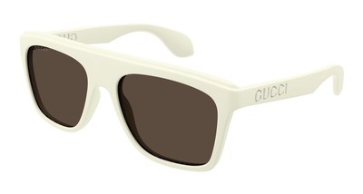 GUCCI GUCCI GG1570S-003 WHITE SUNGLASSES