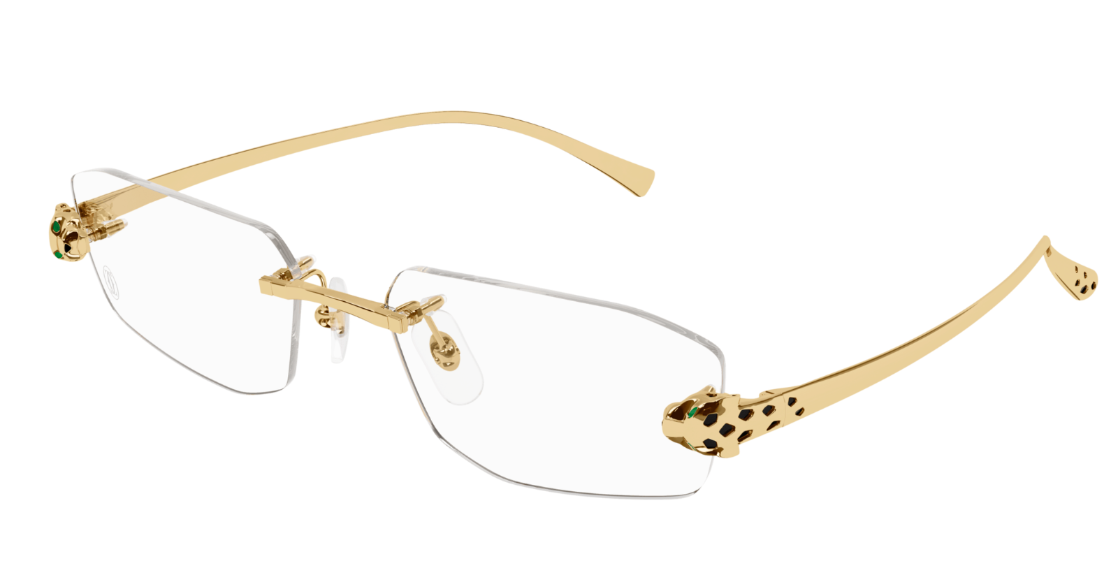 Cartier CT0521O 001 Gold Eyeglasses Frame Harmattan New  display picture 3