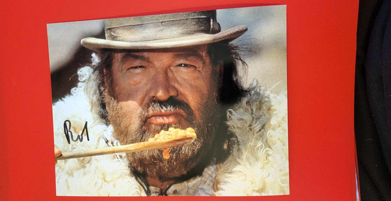 Bud Spencer Signed Autographed