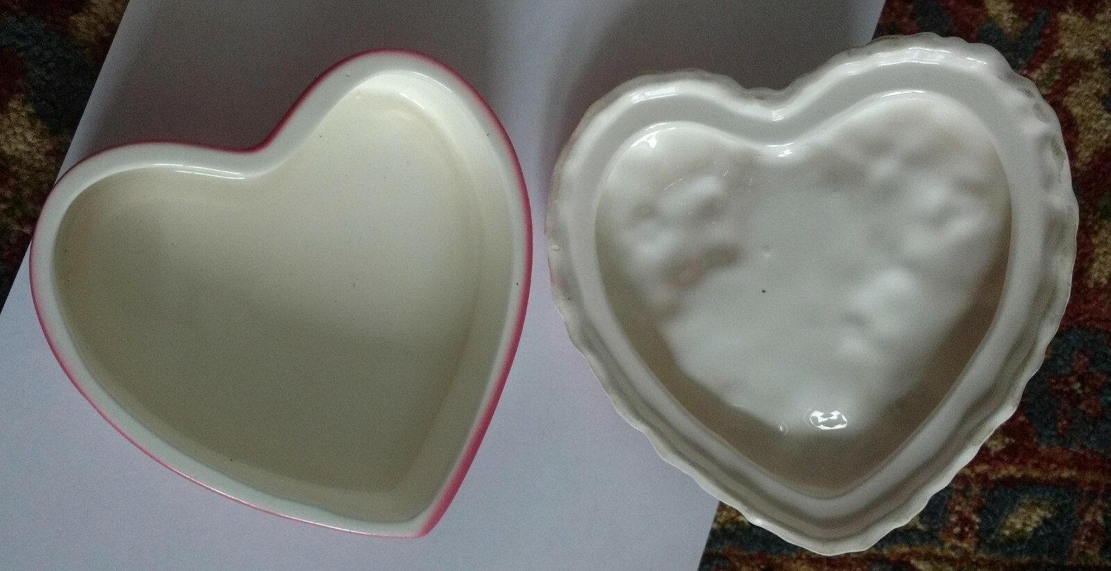 Miss Piggy Heart-Shaped Trinket Box, Vintage