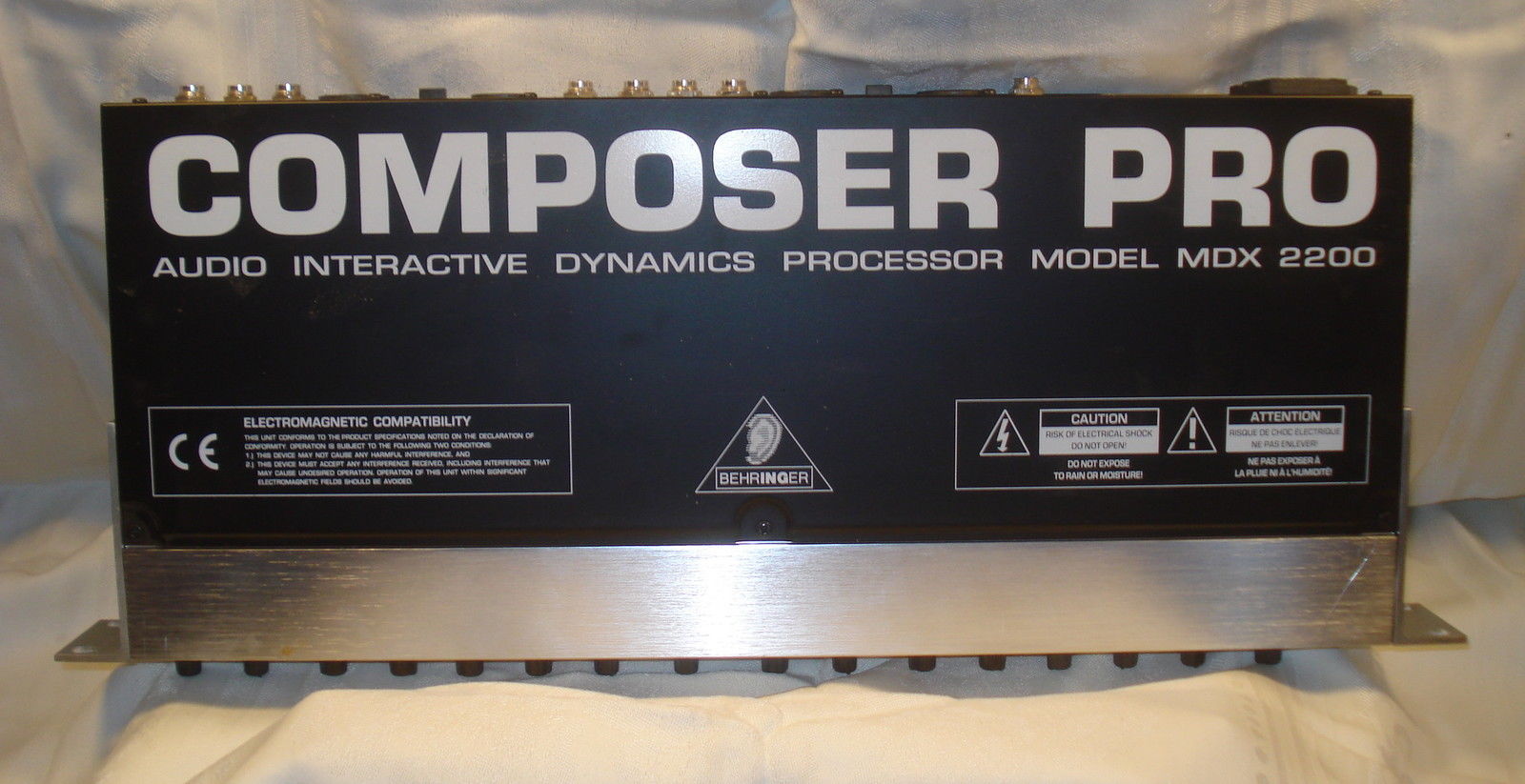 Los procesadores de rango dinámico de la señal Behringer efectos