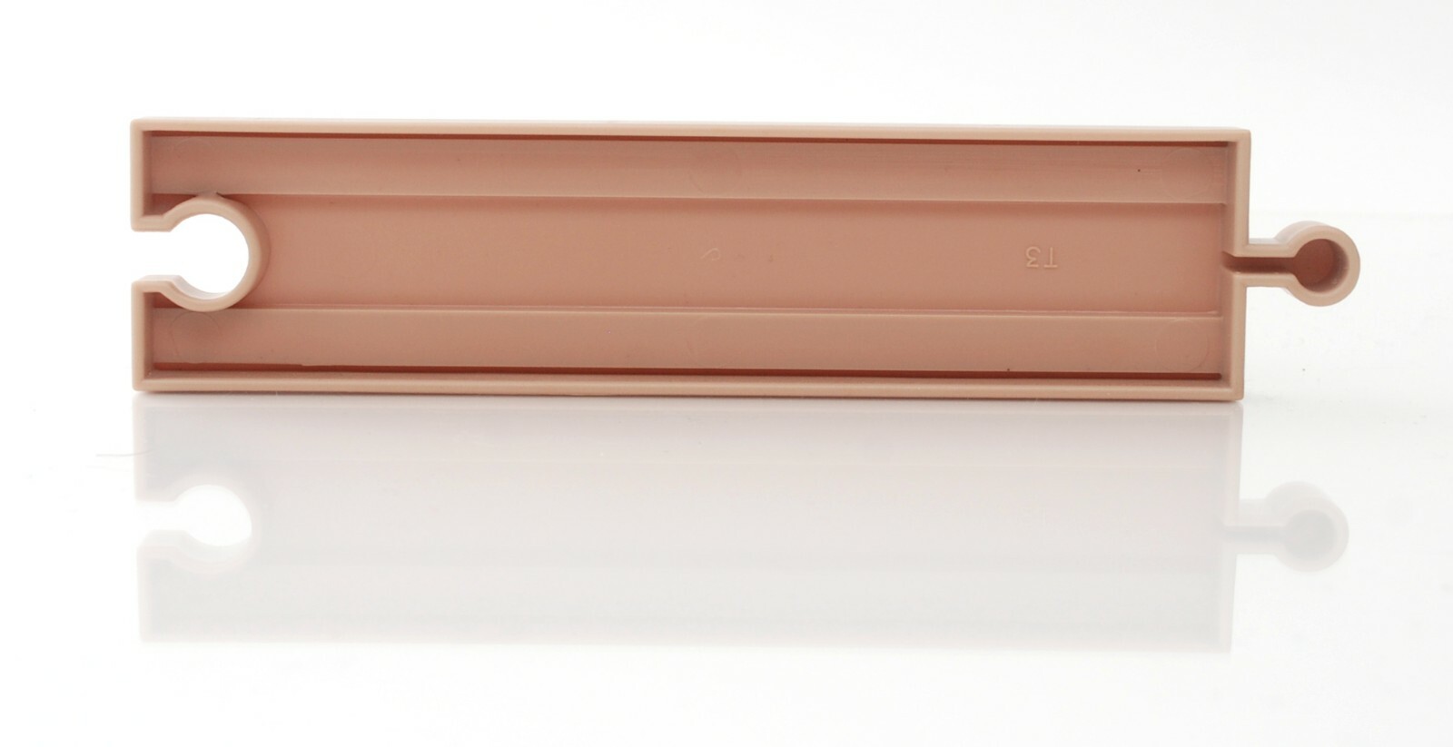 Battat Traxx Plastic Replacement Straight Piece EUC Parts Beige