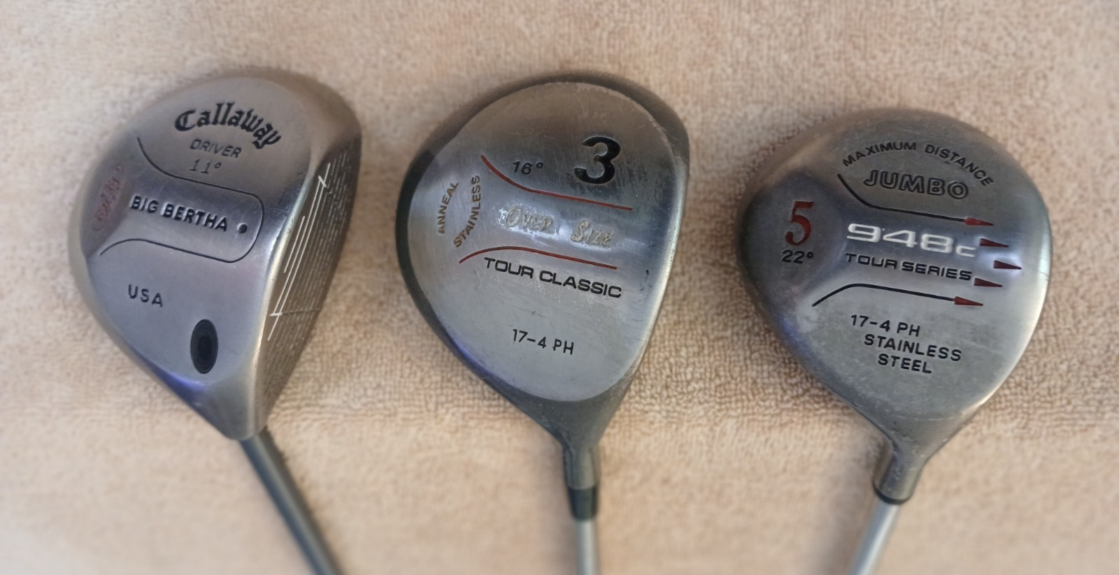 TZ GOLF - Callaway Big Bertha 11* MINI Driver, KO 3 & 5