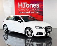 2018 Audi A3 1.0 TFSI 30 S line Sportback 5dr Petrol S Tronic Euro 6 (s/s) (116 