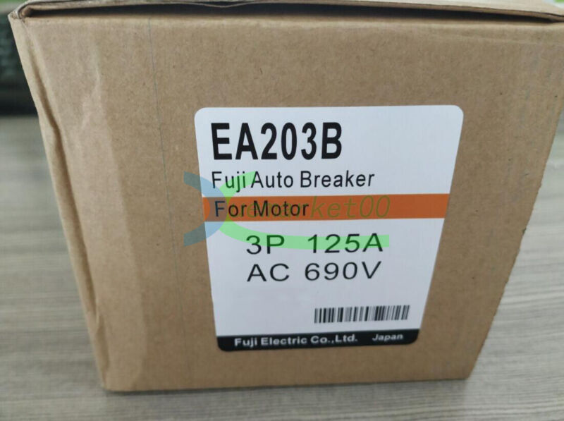 1PC New Fuji Electric 3P 125A EA203B Industrial Automation Auto Circuit Breaker