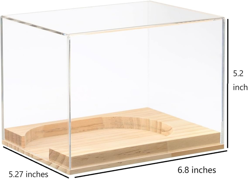 Mini Football Helmet Display Case, Acrylic Mini Size Football Helmet Holder Box