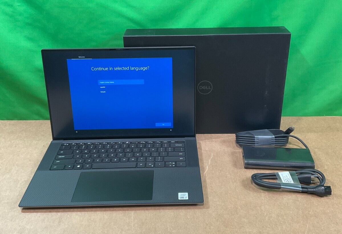 New Dell Precision 5550 i7-10750H 16GB 512GB BT5 T1000 15.6F