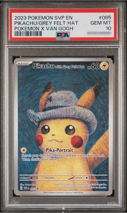 2023 Pokémon SVP EN ピカチュウ #085 PSA 10 PSA 10 GEM MINT Pikachu With Grey Felt Hat 085 Promo Card