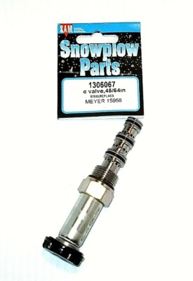  C  Valve With 11/16 Inch Stem Replaces Meyer #15958C , Buyers 1306067