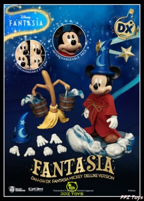 Disney Fantasia 2004 ミッキーフィギュア Amazon.com: Beast Kingdom Disney's Fantasia: Mickey DAH