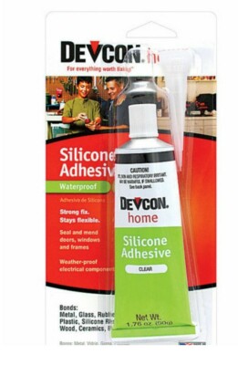  DEVCON  Home Waterproof Silicone Adhesive High Strength Adhesive 1.76oz 