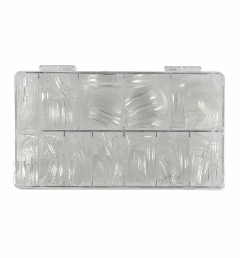 500 Tip Tips Unghie Finte Nail Art Ricostruzione Gel Uv cir