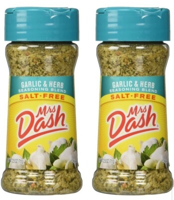 Pack of 2 - Mrs. Dash Garlic & Herb All Natural Seasoning Blend