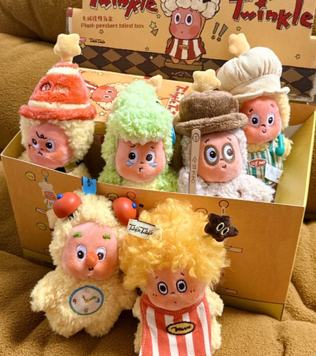 ✨POPMART Twinkle Twinkle ぬいぐるみ 2boxセット POP MART 123! Twinkle Twinkle Series Plush Pendant Blind Box