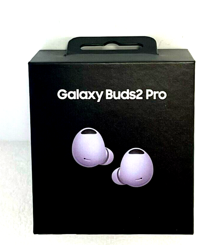 Genuine Samsung Galaxy Buds 2 Pro Wireless Earbud Headphones SM-R510 LavenderNEW Genuine Samsung Galaxy Buds 2 Pro Wireless Earbud Headphones SM-R510 LavenderNEW