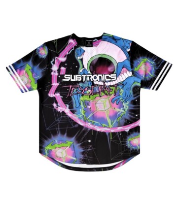 Men s Subtronics X Aaron Brooks Tesseract Jersey Limited Edition Size XL 