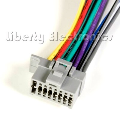 New 16 Pin AUTO STEREO WIRE HARNESS PLUG for ALPINE CDE-100 Player