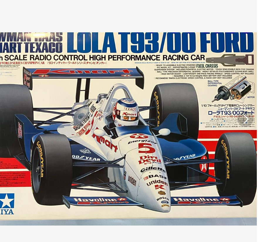 多様な TAMIYA 1/10 RC LOLA T93 00FORD ( New and unused ) Brought to ホビーラジコン