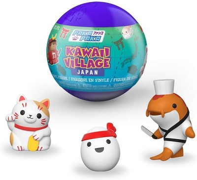 Виниловая фигурка Paka Paka Kawaii Village 2.5 в капсуле для слепых